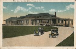 The New Country Club overlooking Casco Bay Postcard