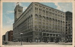 Auditorium Hotel Postcard
