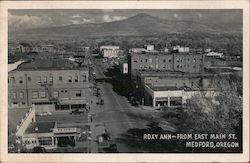 Roxy Ann From East Main St. Medford, OR Postcard Postcard Postcard