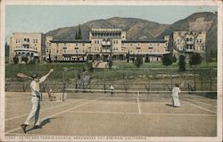 Hotel and Tennis Courts, Arrowhead Hot Springs San Bernardino, CA Postcard Postcard Postcard