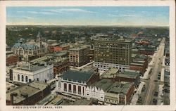 Bird's Eye View Postcard