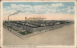 Dodge Brothers Motor Company Postcard