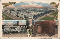 President Henry Ford Factory Detroit, MI Postcard Postcard Postcard