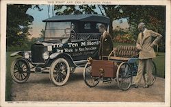 The First and Ten-Millionth Ford - New York to San Francisco Cars Postcard Postcard Postcard