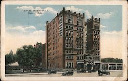 Hotel Metropole Postcard