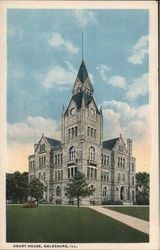 Court House Galesburg, IL Postcard Postcard Postcard