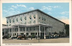 The Penn Stroud Hotel Stroudsburg, PA Postcard Postcard Postcard