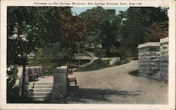 Driveway on Hot Springs Mountain Postcard