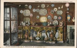 Consol Table Presented to Napoleon by Marshall Nev., Oldest House in the U.S. Postcard