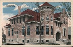 Public Library Postcard