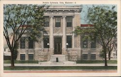 Public Library Postcard