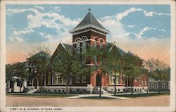 First M.E. Church Postcard