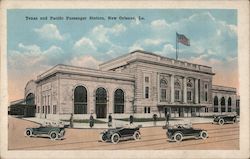 Texas and Pacific Passenger Station Postcard