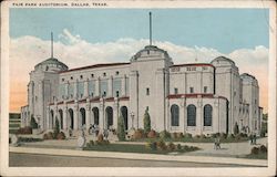 Fair Park Auditorium Postcard