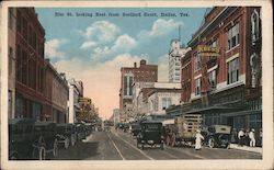 Elm Street looking East from Scollard Court Postcard