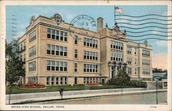 Bryan High School Dallas, TX Postcard Postcard Postcard