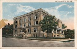 Columbian Club Postcard