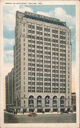 Santa Fe Building Postcard