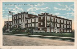 Forest Avenue High School Postcard