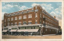 Hotel Wick Pittsburg, KS Postcard Postcard Postcard