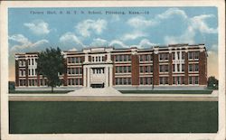 Caney Hall, S.M.T.N. School Postcard