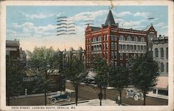 Ohio Street Looking South Postcard