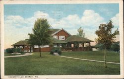 Country Club Postcard