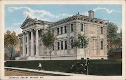 Carnegie Library Postcard