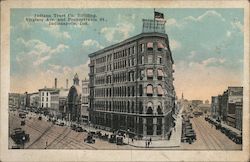 Indiana Trust Co. Building. Virginia Ave. and Pennsylvania St. Postcard
