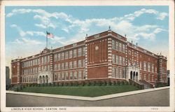 Lincoln High School Canton, OH Postcard Postcard Postcard