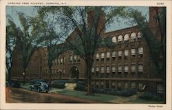 Corning Free Academy Postcard