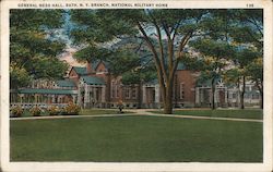 General Mess Hall, National Military Home Postcard