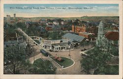 Five Points, Looking North from Terrace Court Apt Postcard