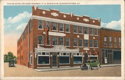 Taylor Hotel On Dixie Highway, U.S. Route 31W Postcard