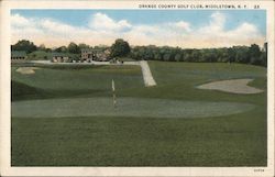 Orange County Golf Club Middletown, NY Postcard Postcard Postcard
