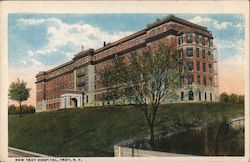 New Troy Hospital Postcard