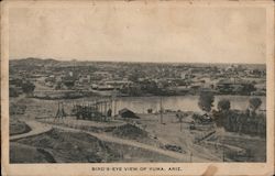 Bird's-Eye View of Yuma Arizona Postcard Postcard Postcard