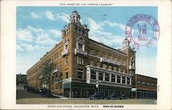 Douglass House in the Heart of Copper Country Postcard