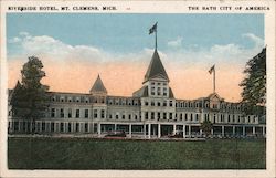 Riverside Hotel - The Bath City of America Postcard