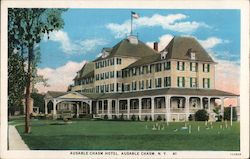 Ausable Chasm Hotel Postcard