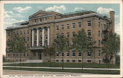 The Christian Church Hospital Postcard