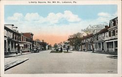 Liberty Square, North 9th Street Postcard