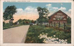 Wm. Penn Highway Near Crystal Cave Postcard