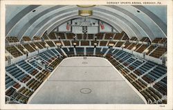 Hershey Sports Arena Pennsylvania Postcard Postcard Postcard