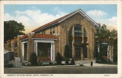 Hershey Estates Model Dairy Postcard