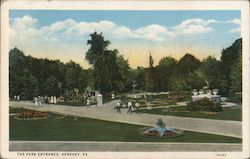 The Park Entrance Postcard