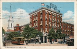 Hotel Huntington Postcard