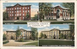 Lafayette College Postcard