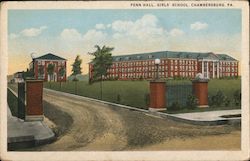 Penn Hall Girls' School Postcard