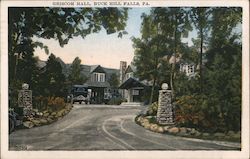 Griscom Hall Buck Hill Falls, PA Postcard Postcard Postcard